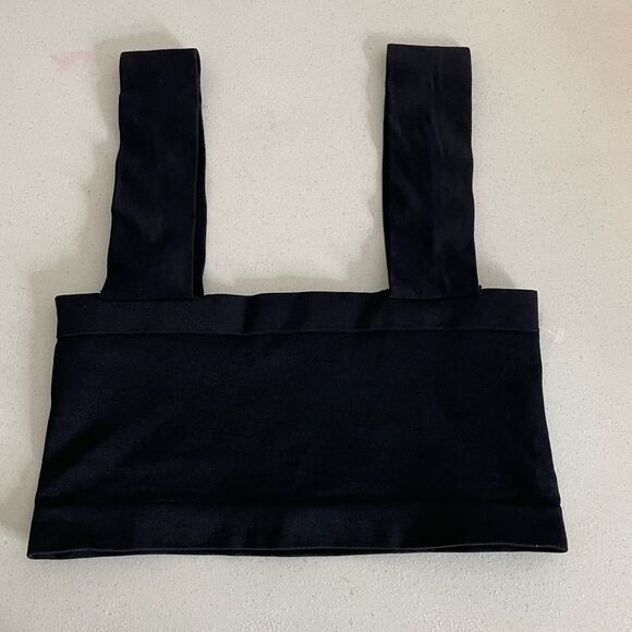 Intimately Free People Set Of Two Black Straight Lines Bralettes Size XS/S New - Picture 6 of 9